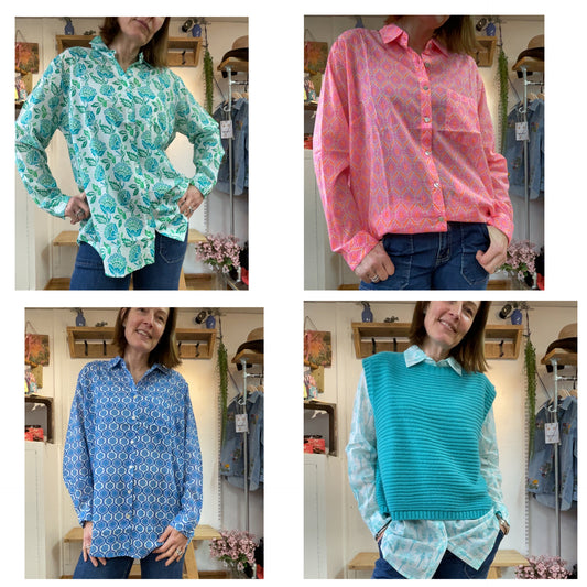 Frankie Boyfriend Shirt (4 Colours)