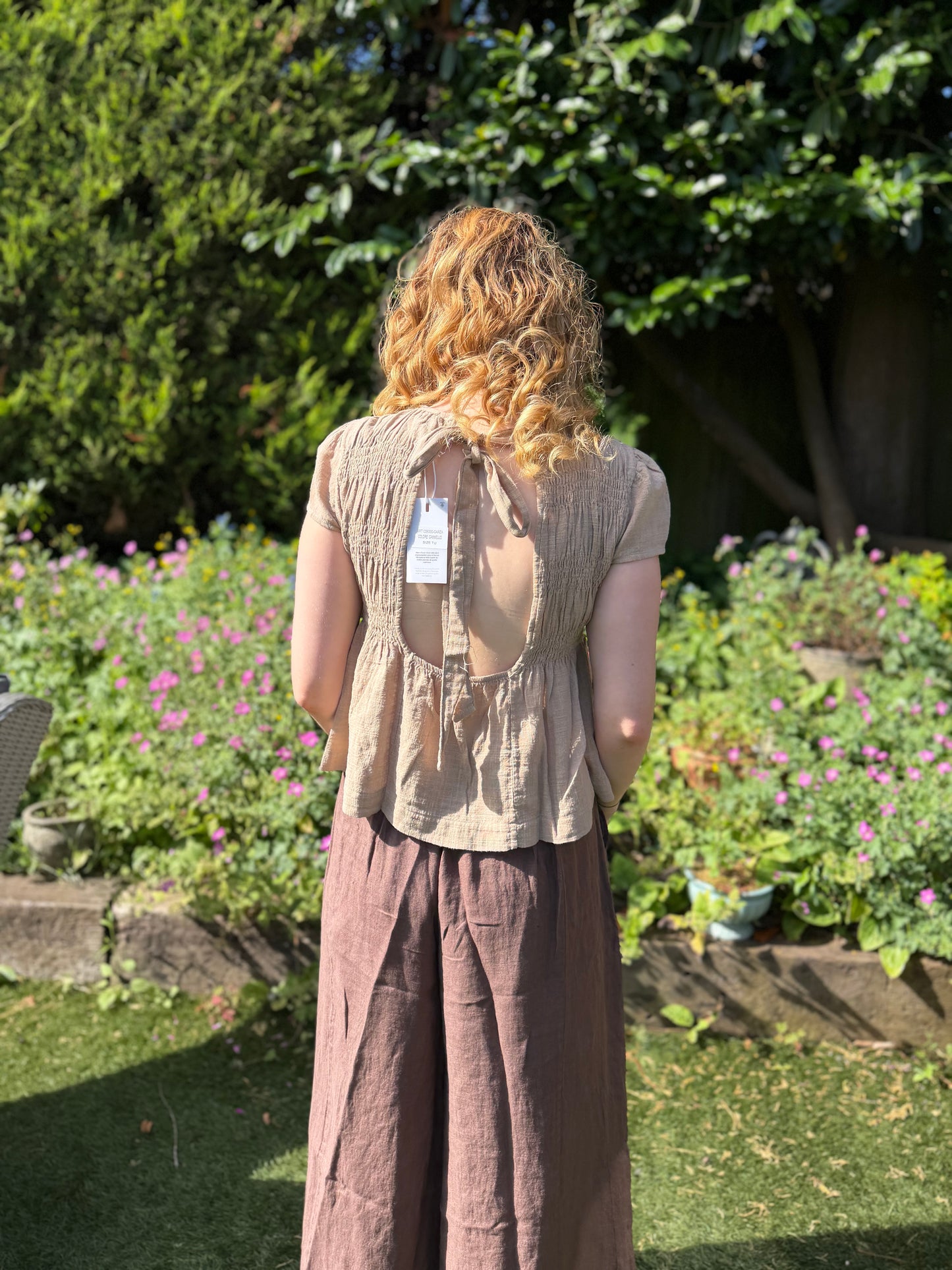 Bettie linen  Top