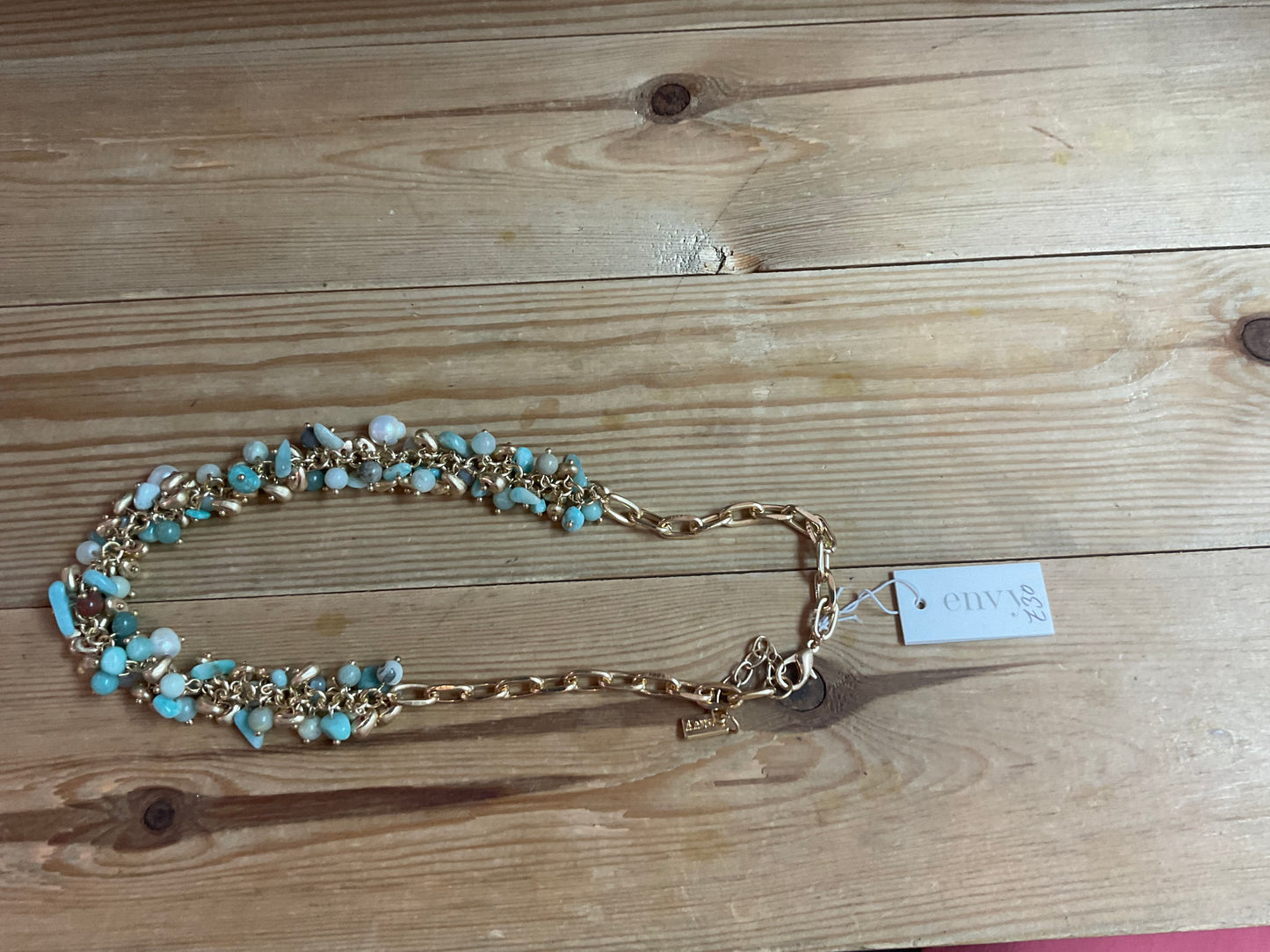 Envy Turquoise Beaded Necklace