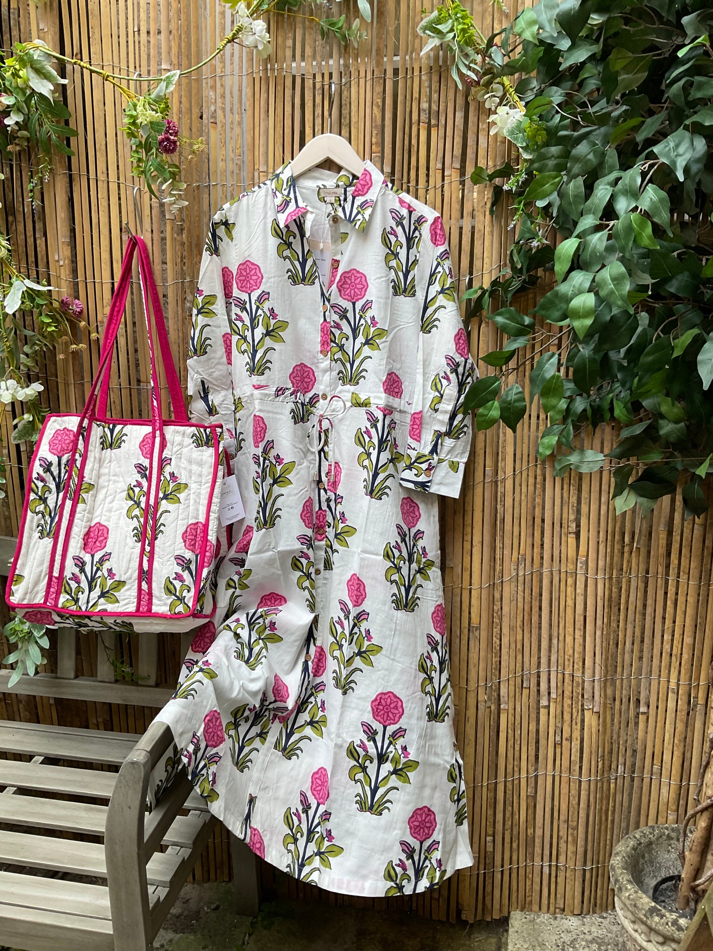 Garden party floral dress
