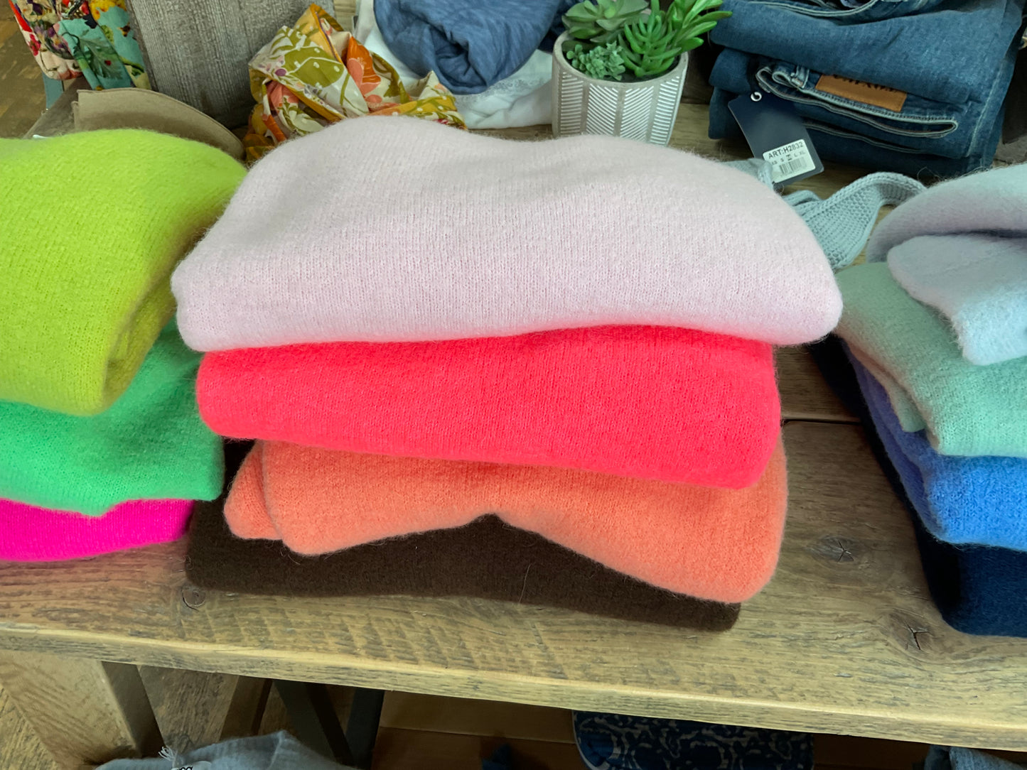 BEST SELLER - Maddie Boxy Alpaca Mix Jumpers