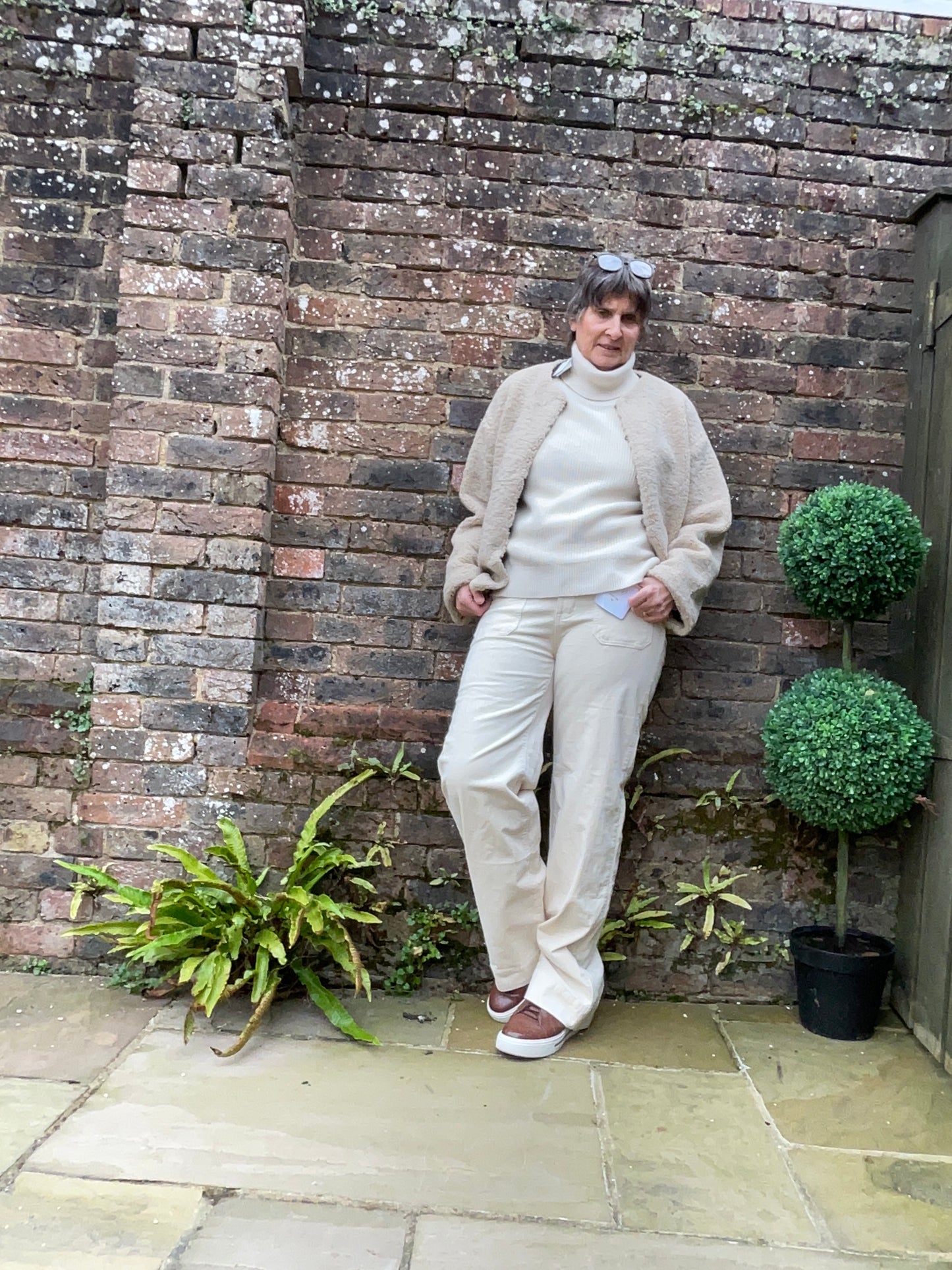 Winter white styling