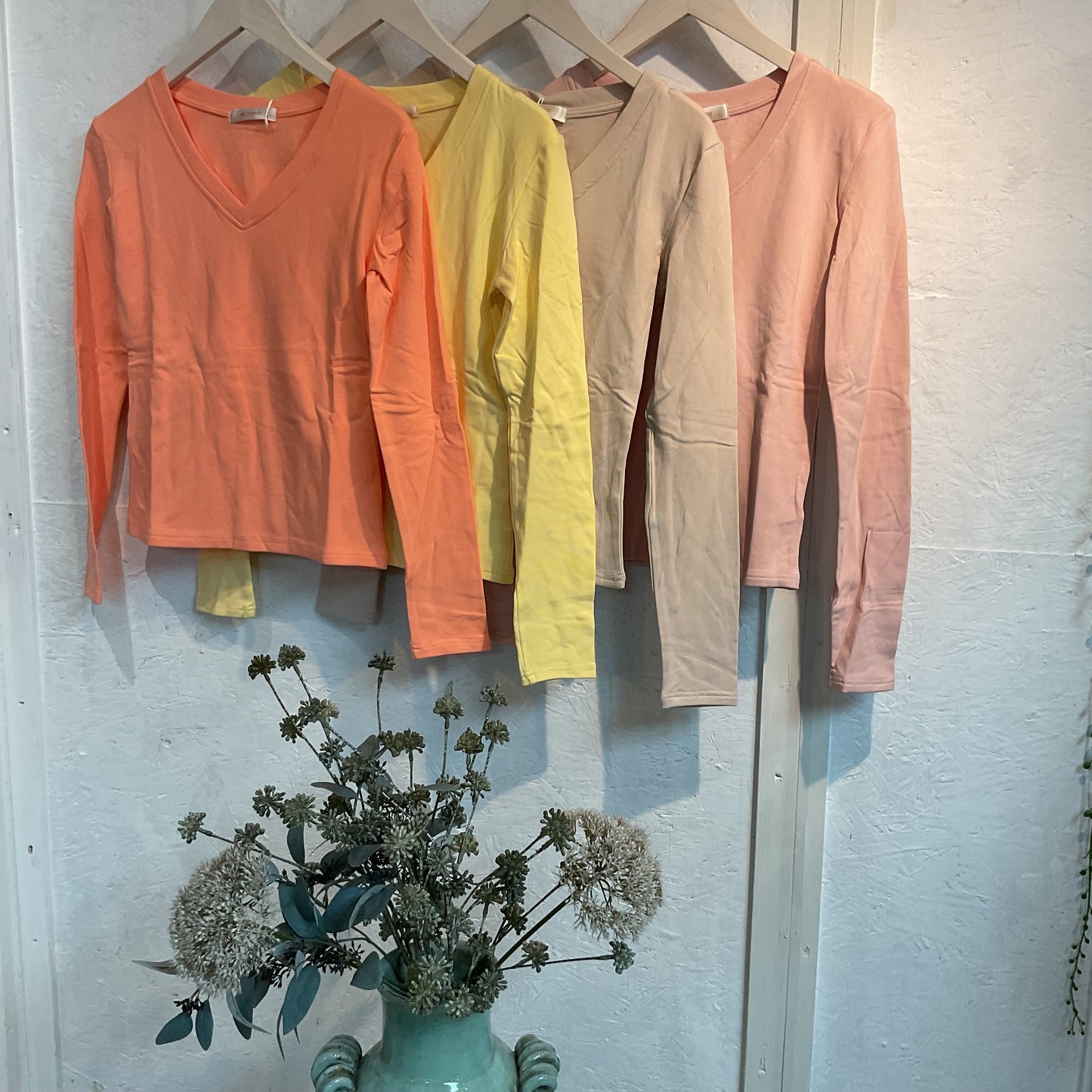 Vivienne Vneck long sleeve top