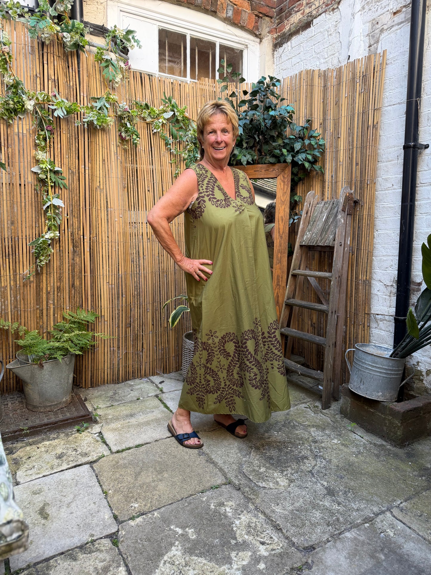 STYLING IDEAS - Cotton Printed Dress