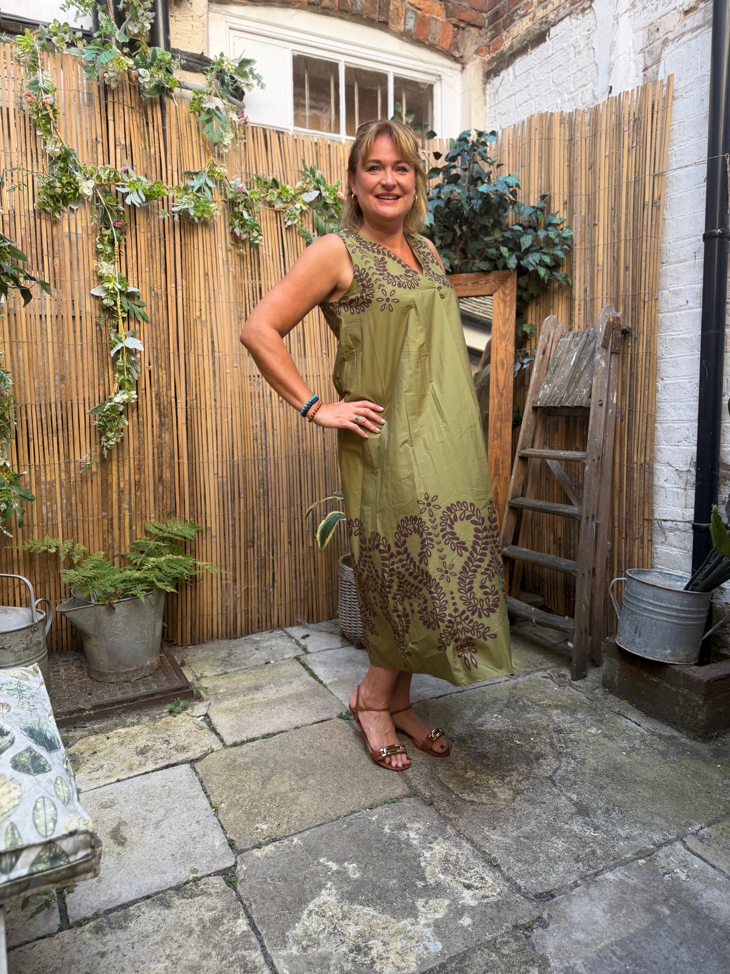 STYLING IDEAS - Cotton Printed Dress