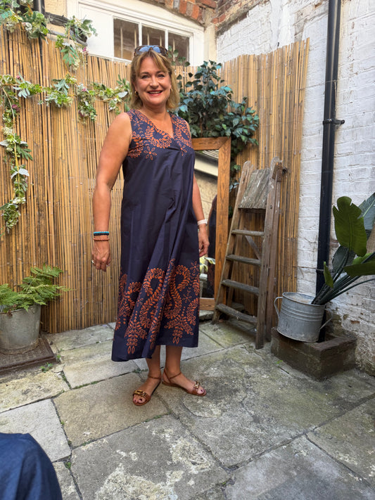 STYLING IDEAS - Cotton Printed Dress