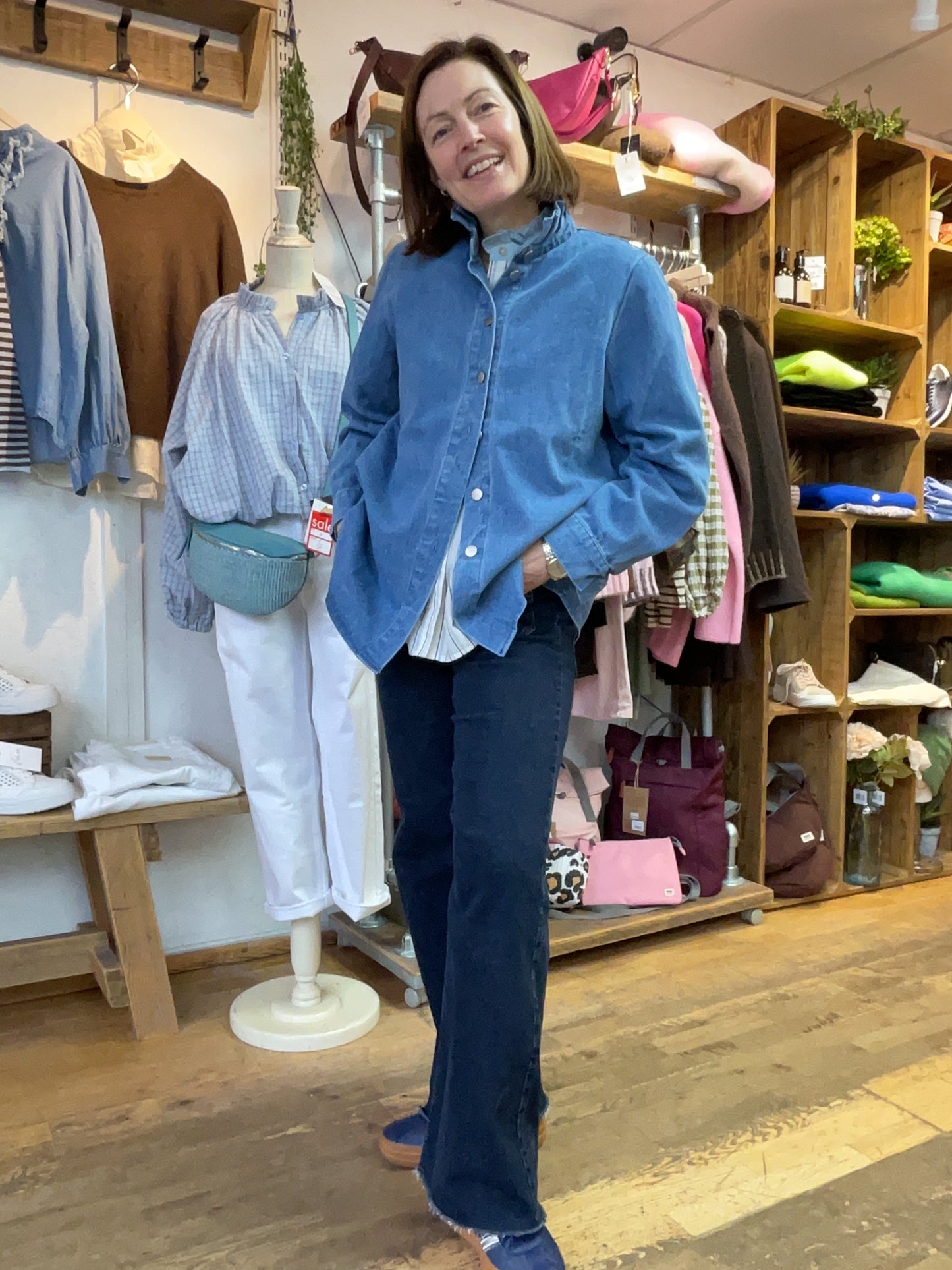 Frilly Denim Jacket