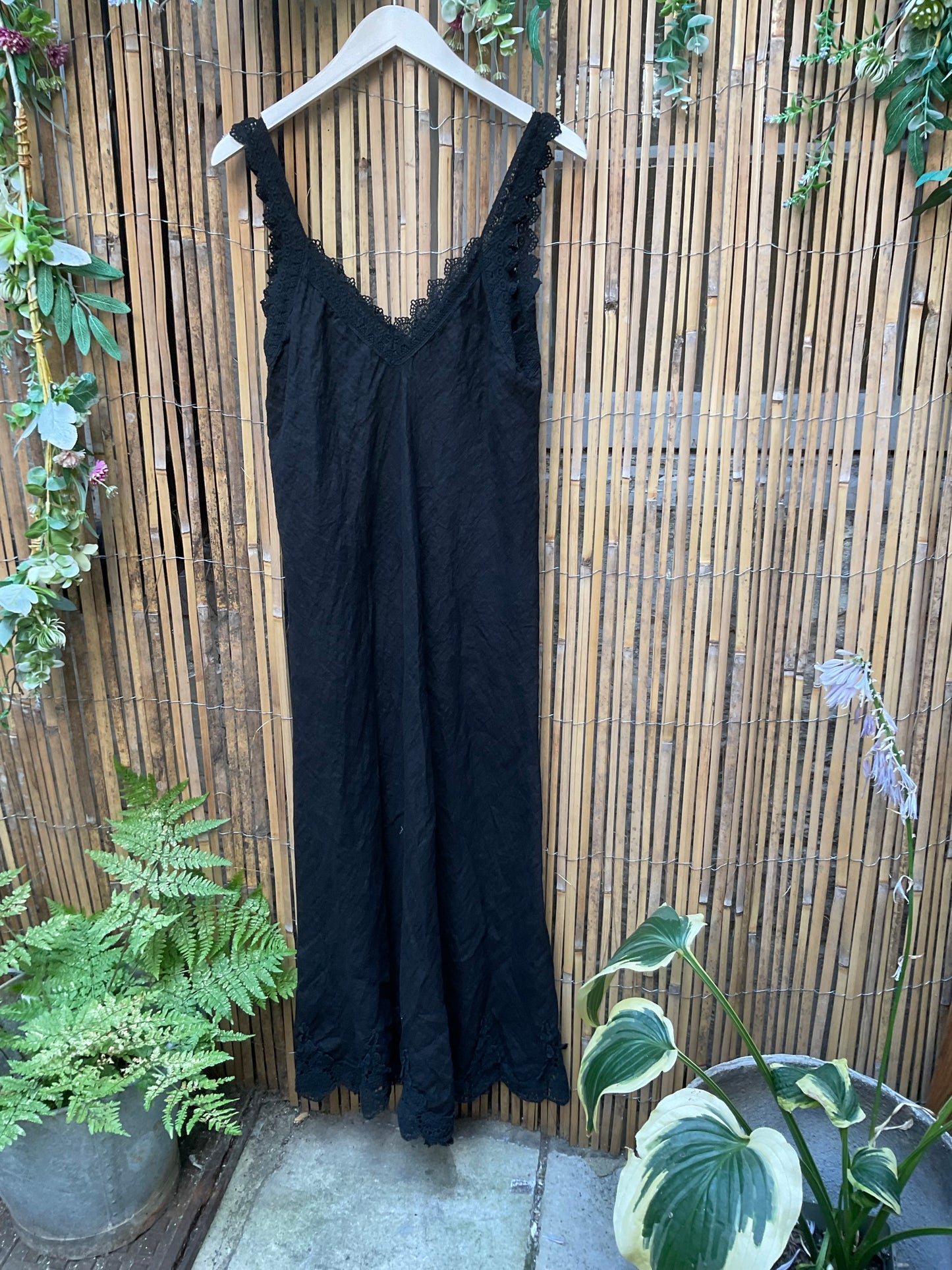 Trinny Linen Dress ( Contact shop for instock colours )