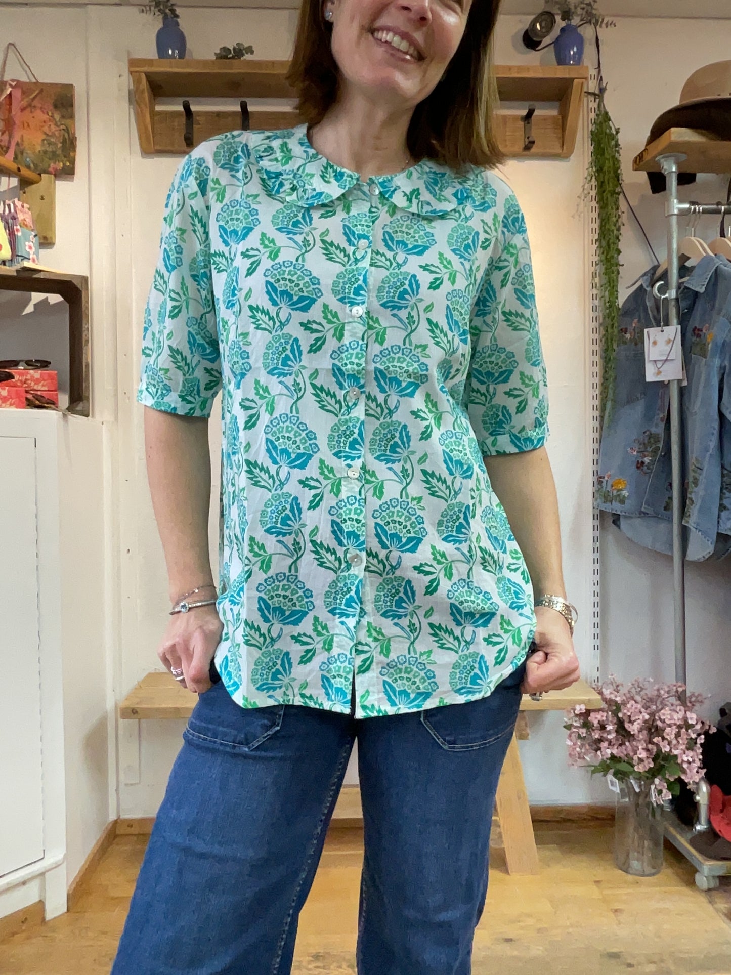 Marseille Collar Blouse