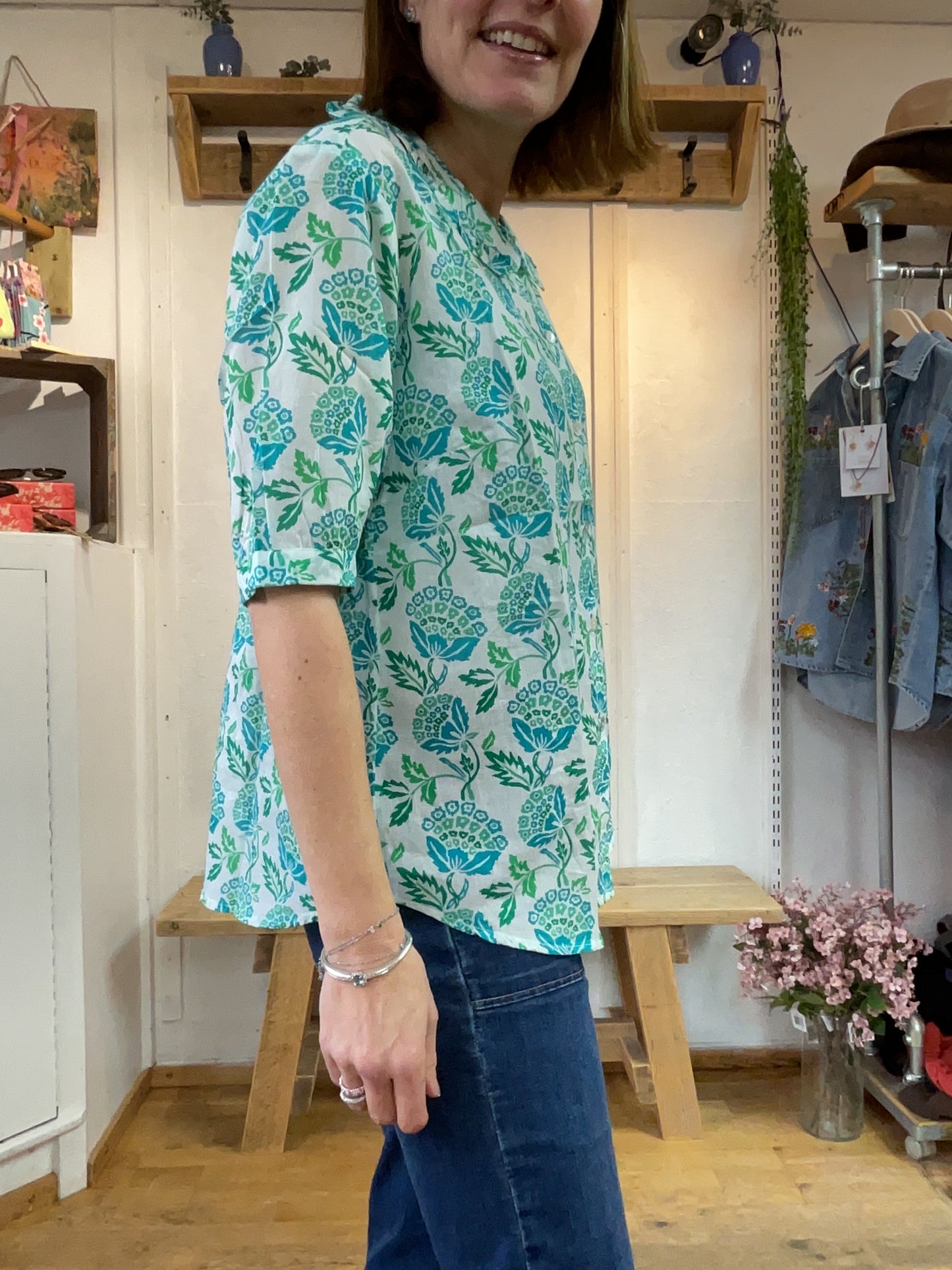 Marseille Collar Blouse