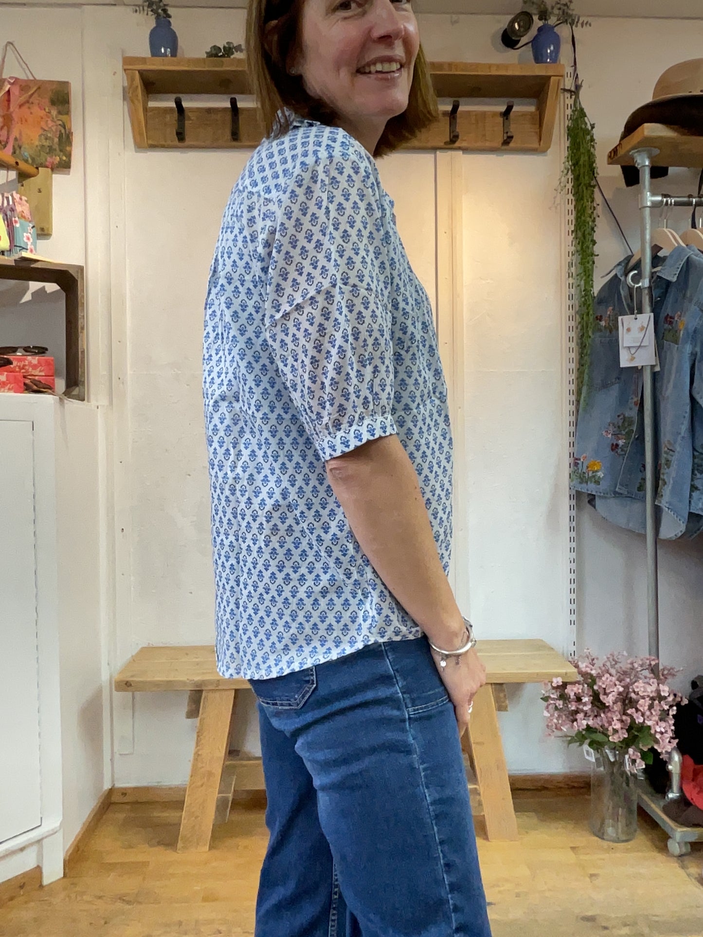 Marseille Collar Blouse