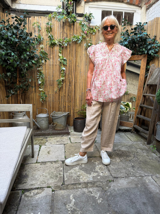 STYLING IDEAS - Pink Floral Blouse