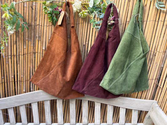 STYLING IDEAS - Suede Boho Slouch Bag