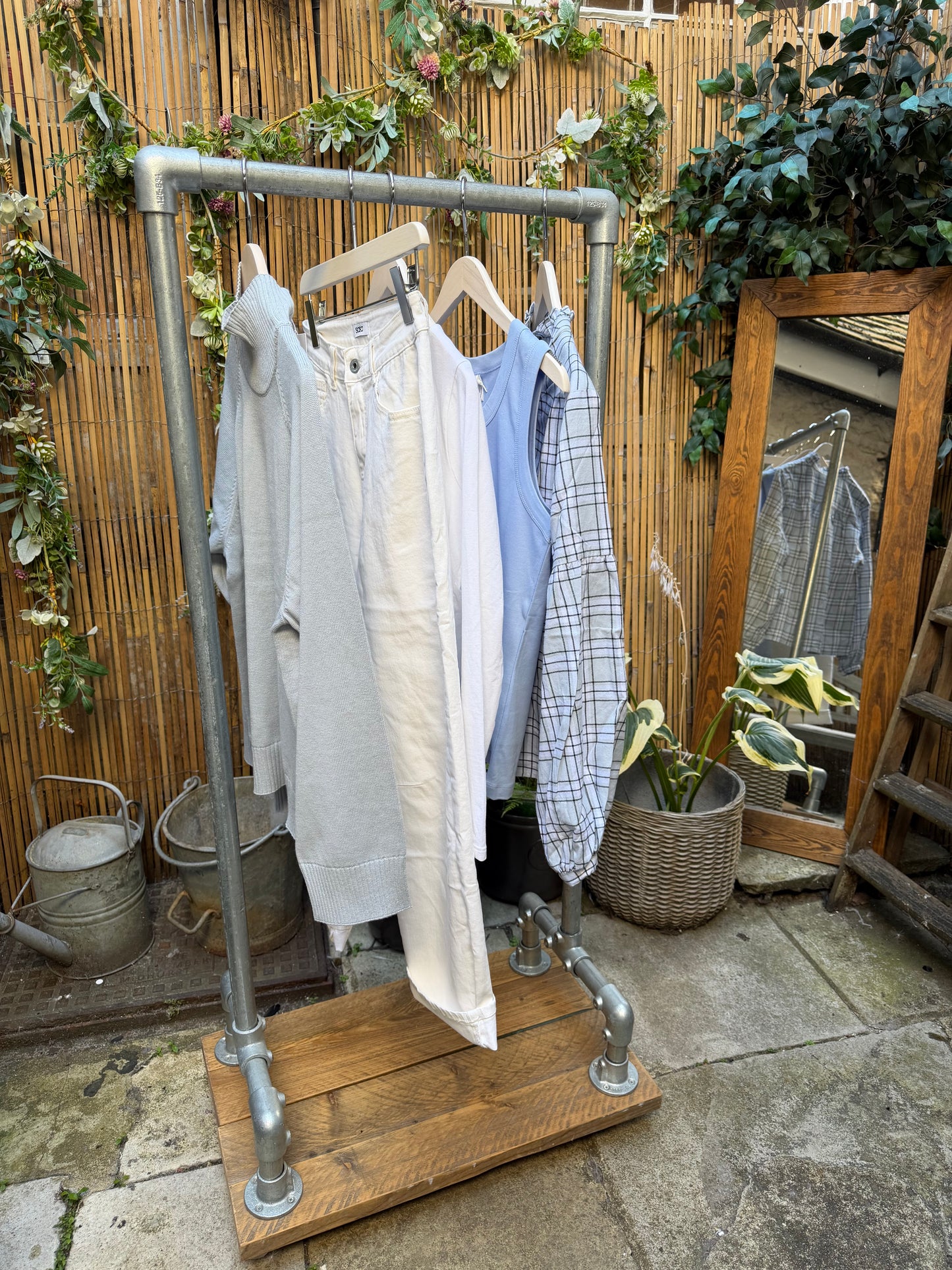 STYLING IDEAS - Blue Check Shirt