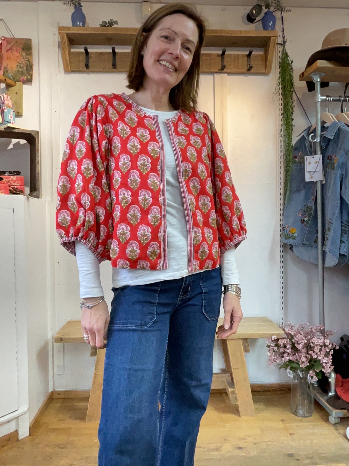 Bari Jacket By Luella ( contact shop for red )