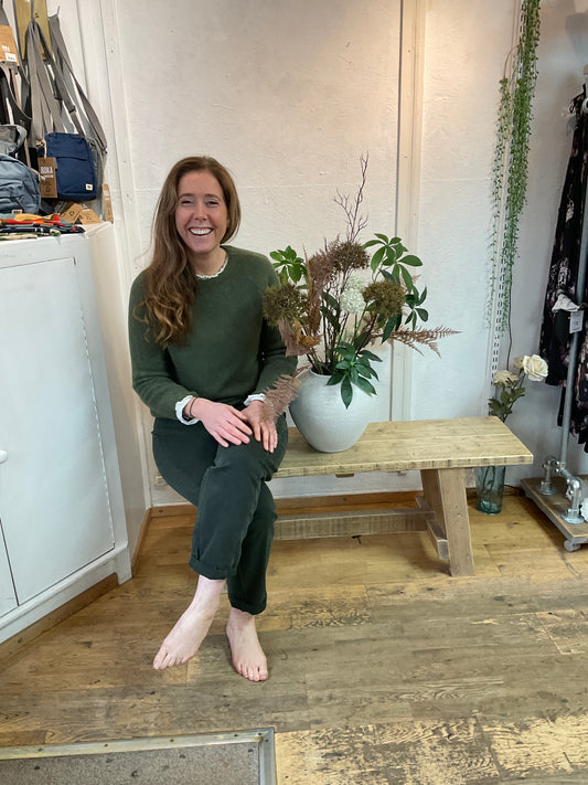 Styling our Carrot jeans and  alpaca jumper