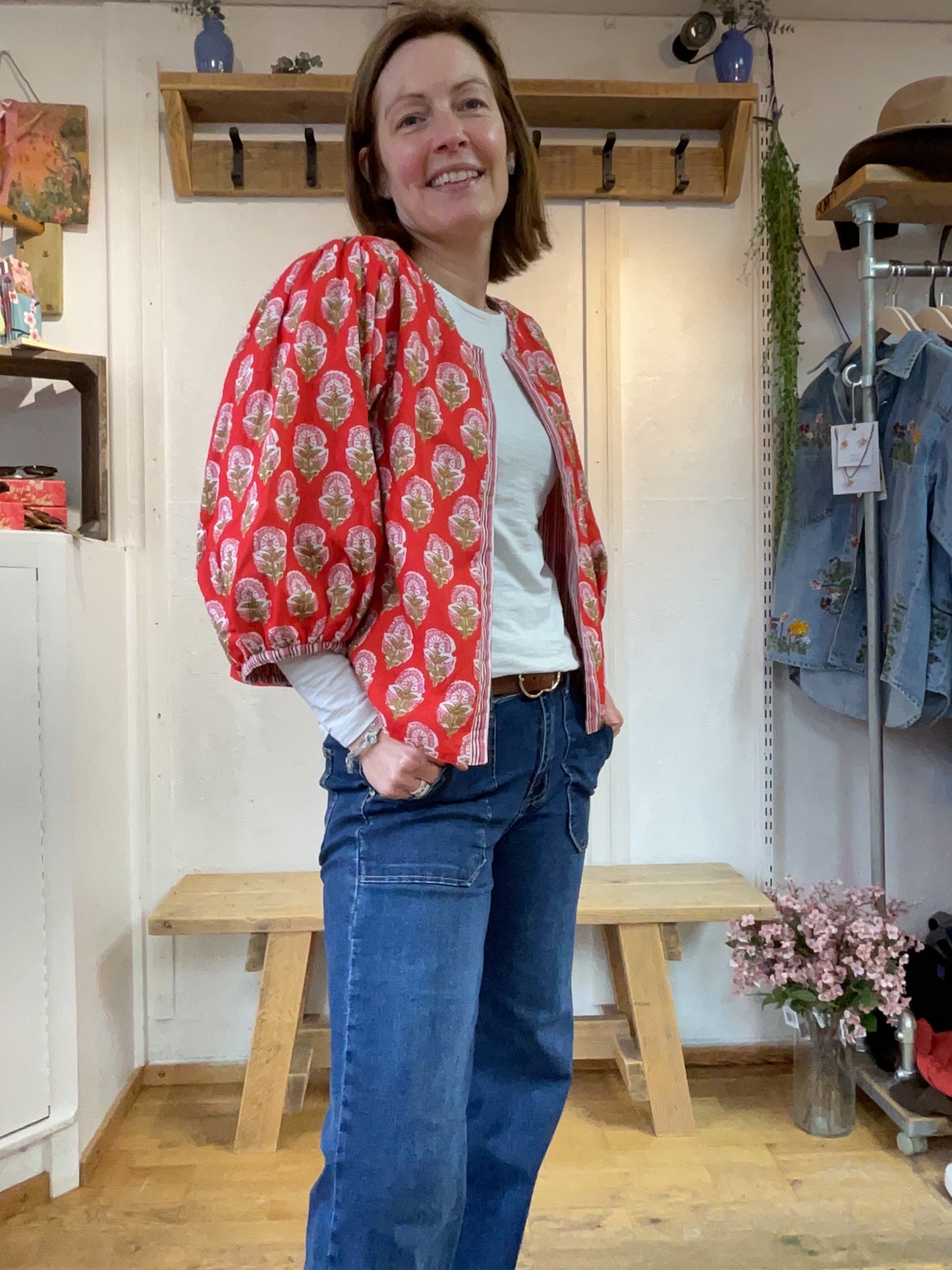Bari Jacket By Luella ( contact shop for red )