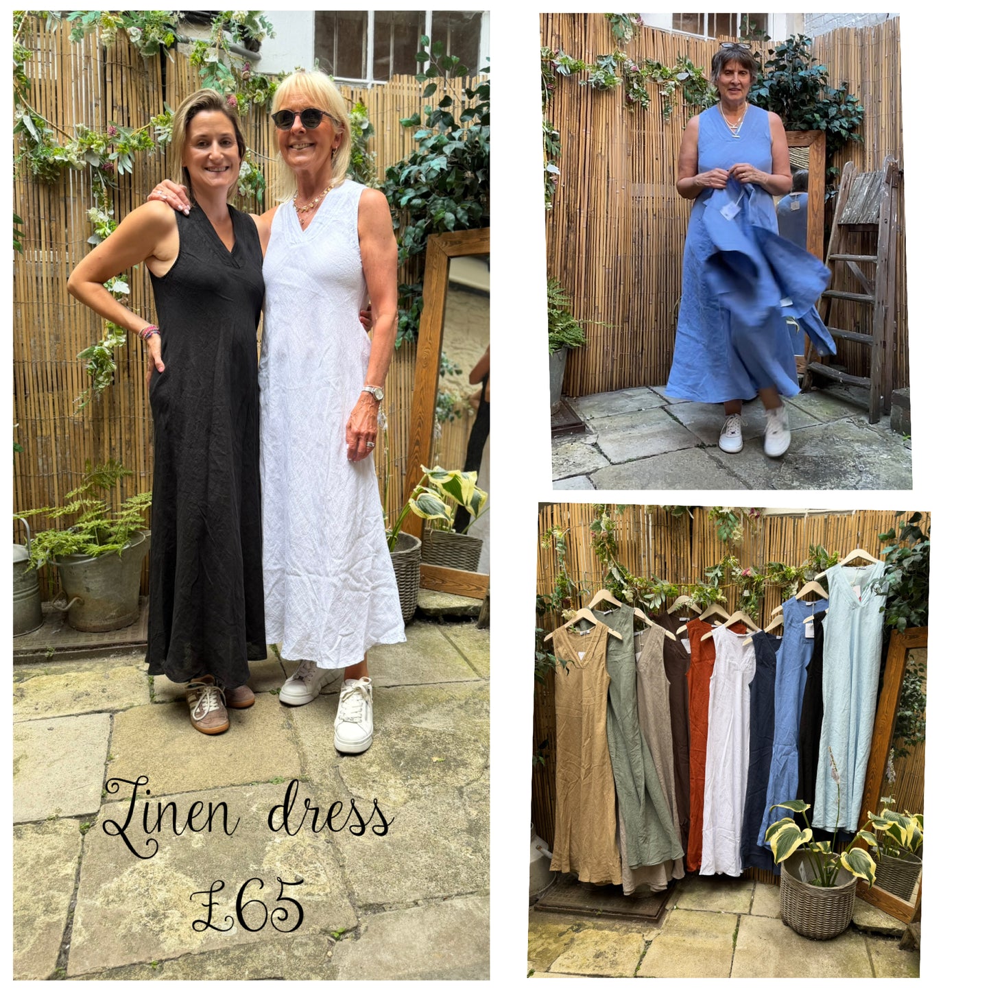 High Summer Linen Dress STYLING IDEAS