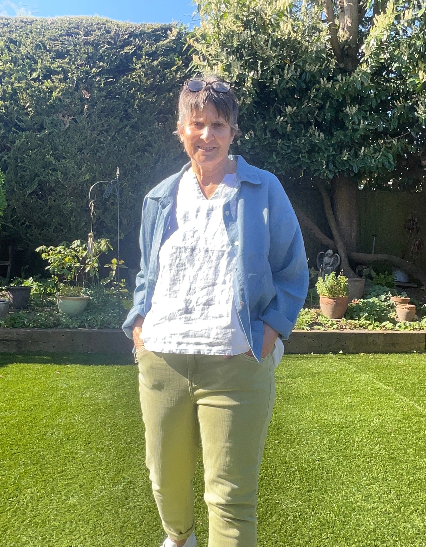 Lily linen jacket