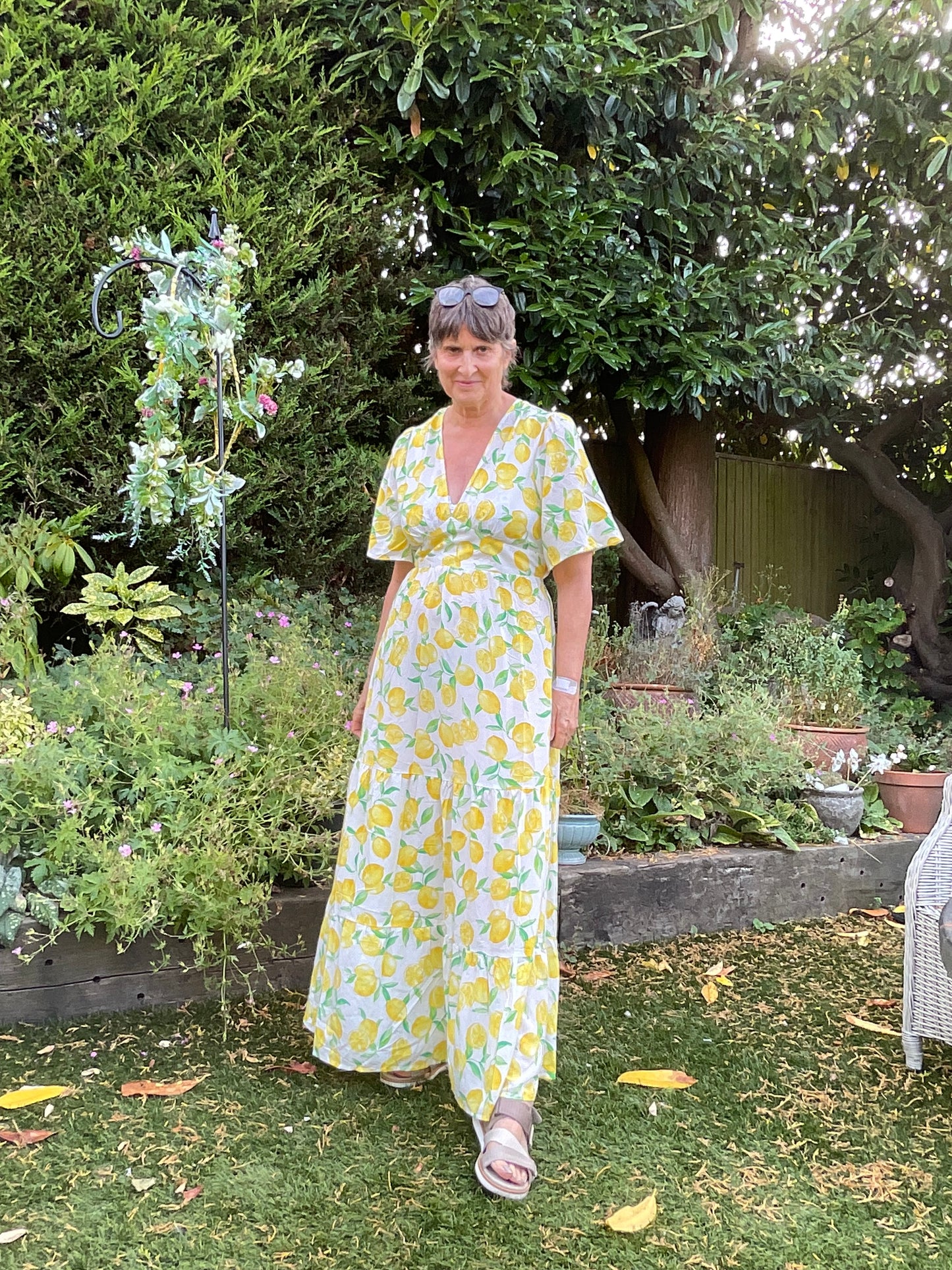 Stunning lemon dress