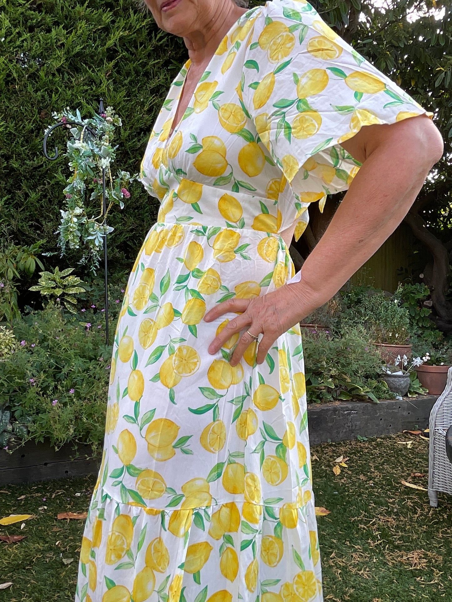 Stunning lemon dress