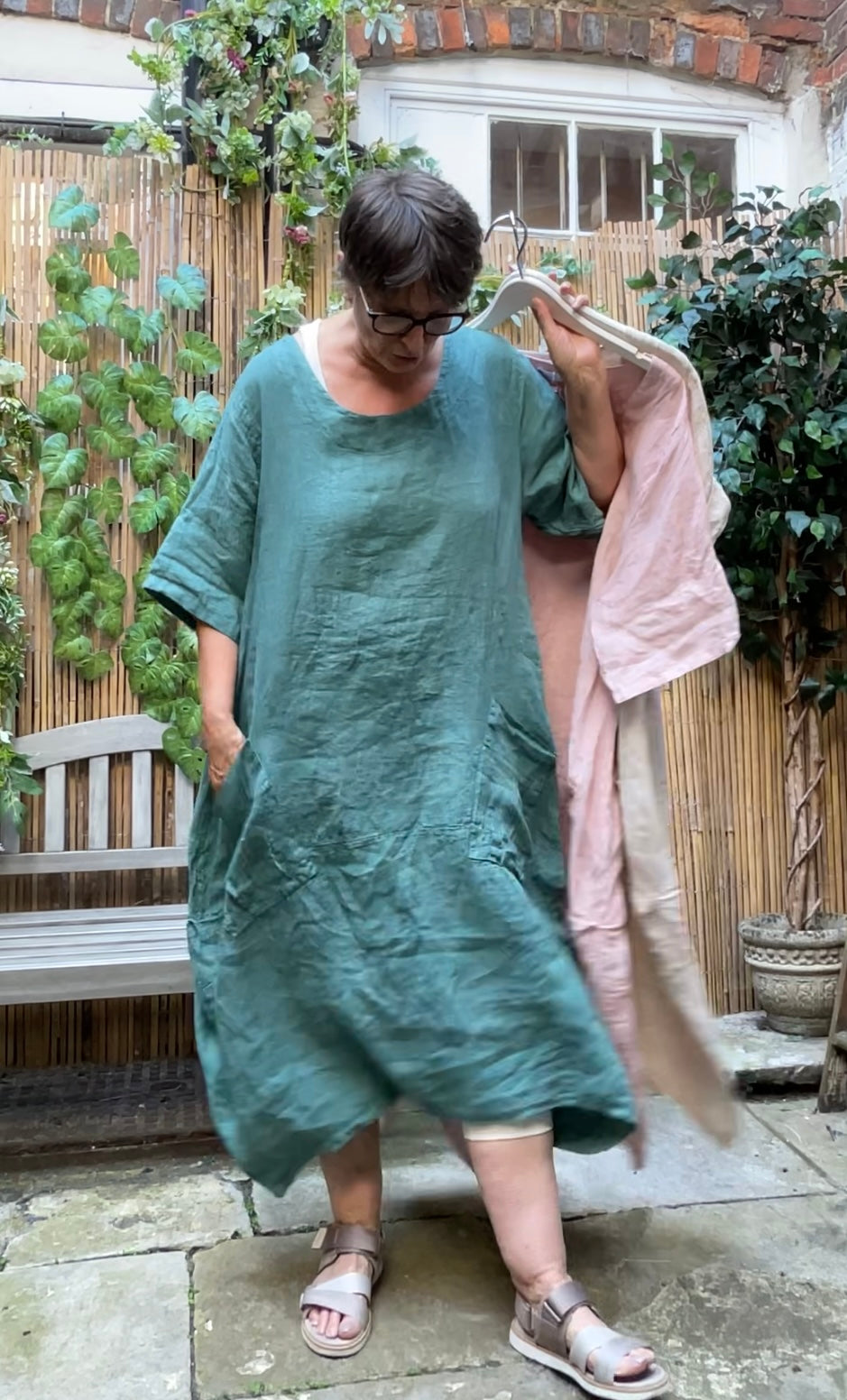 Clemmie  linen dress