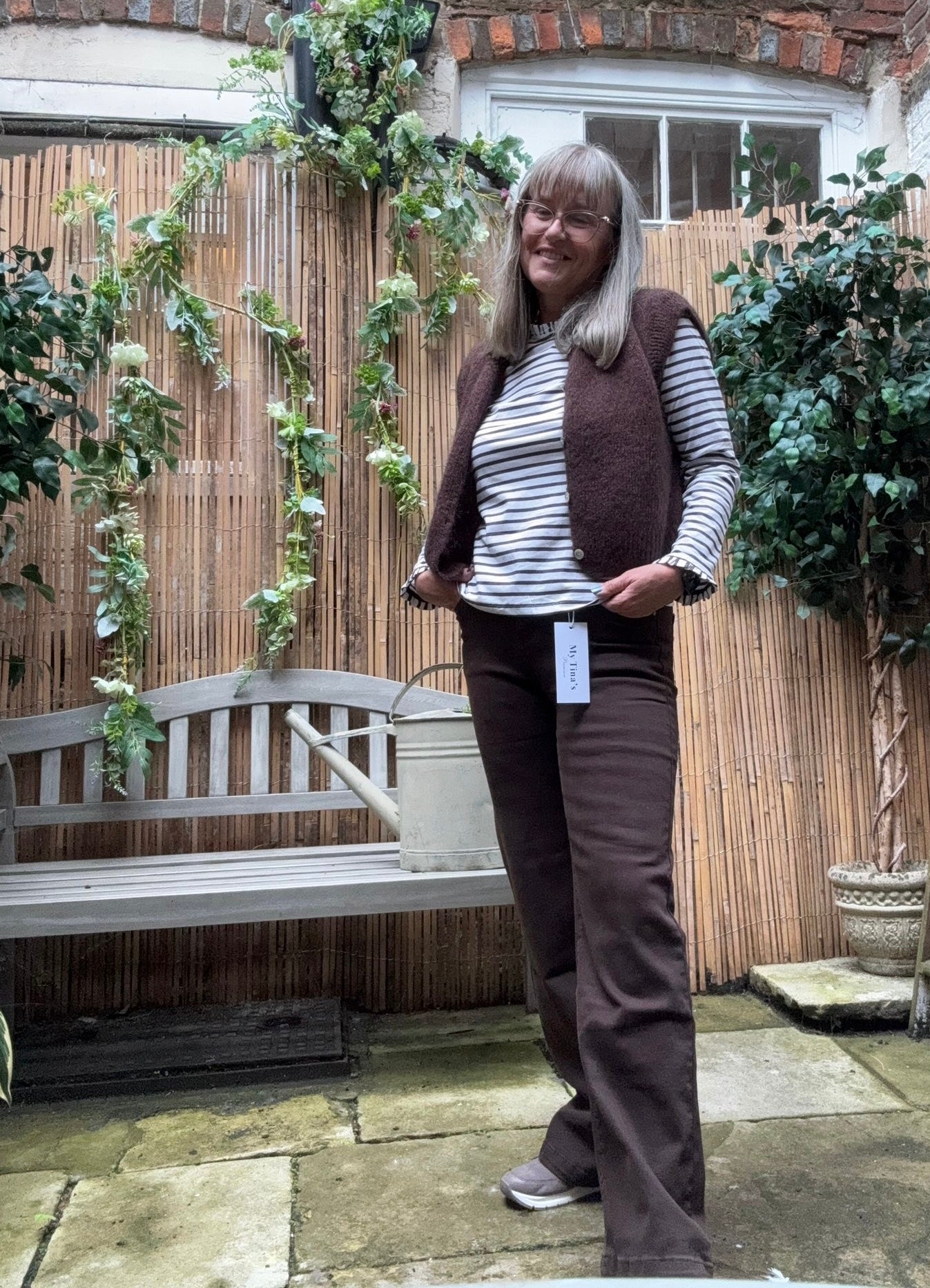 Betty Brown flared jeans