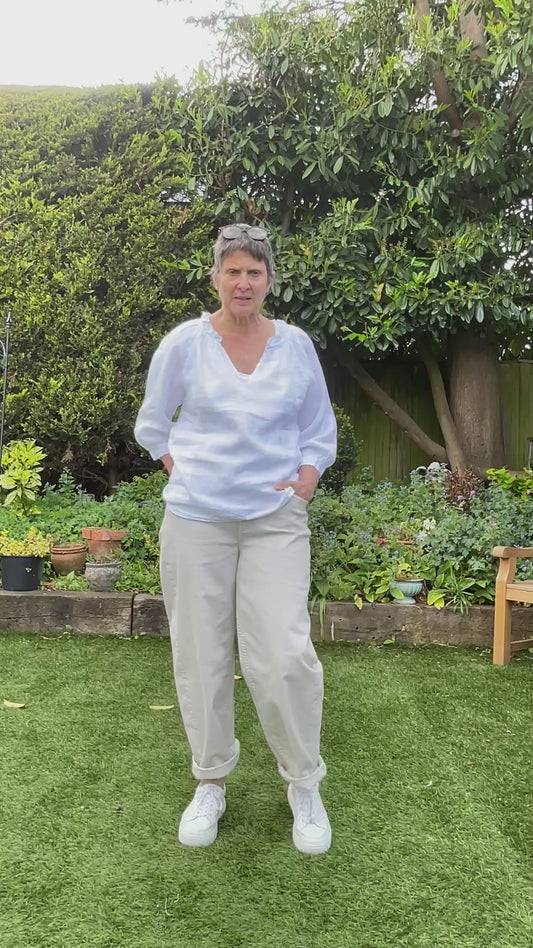 Margaux Linen Blouse