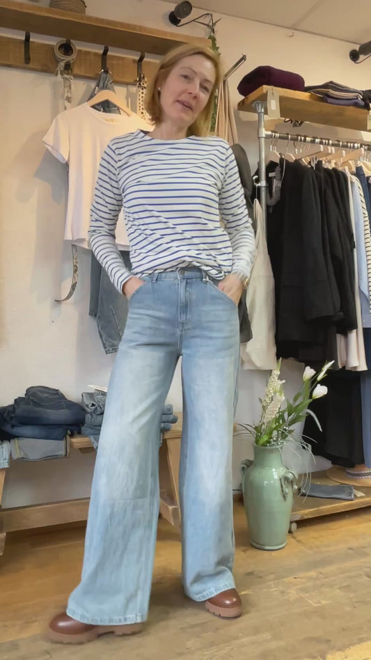 Penny wide leg jeans